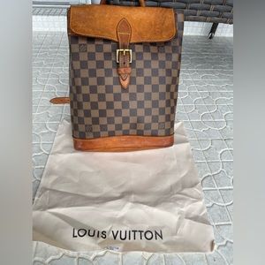 Louis Vuitton Damier Ebane Centenaire Arlequín backpack Authentic preowned